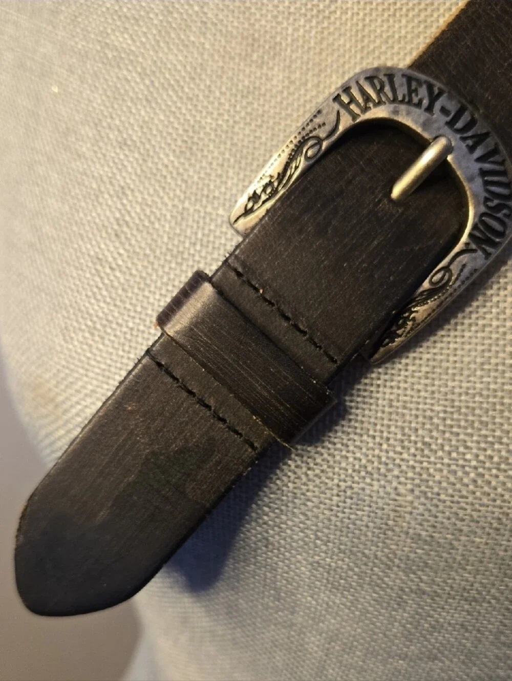 Harley Davidson  Double Buckle Leather Belt
